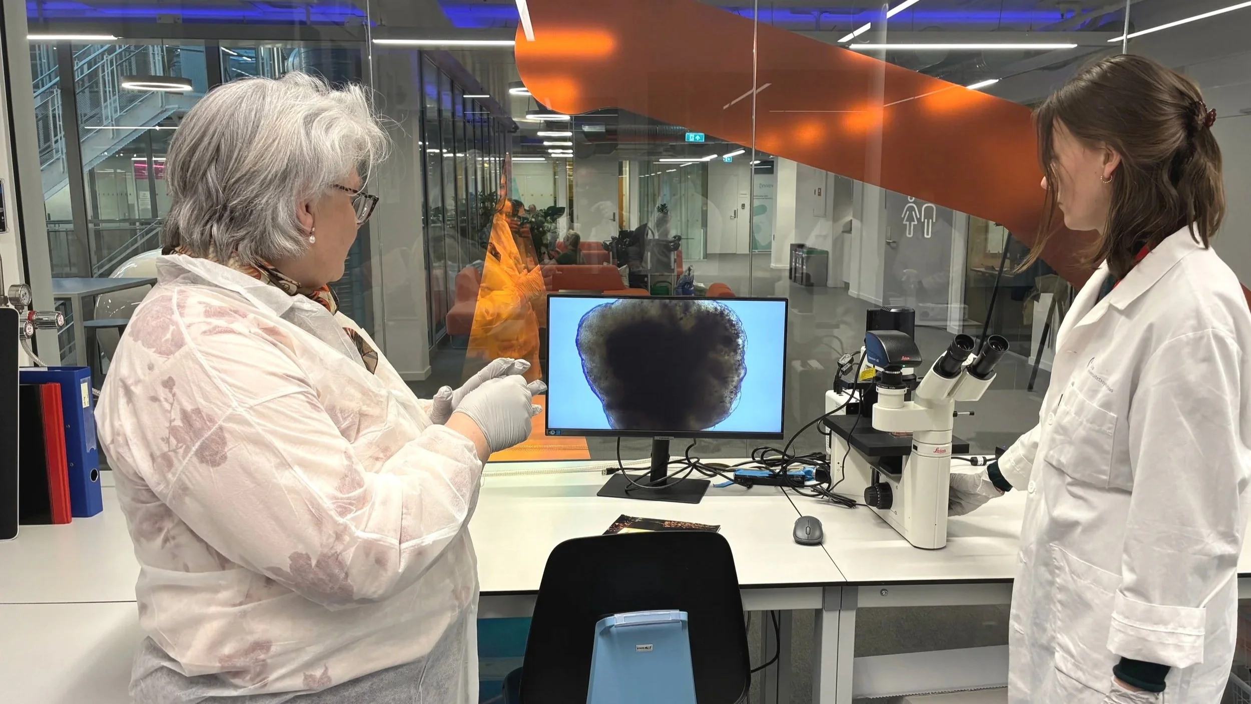 Besøk fra Norsk NCL-forening og Nasjonalforeningen for folkehelsen