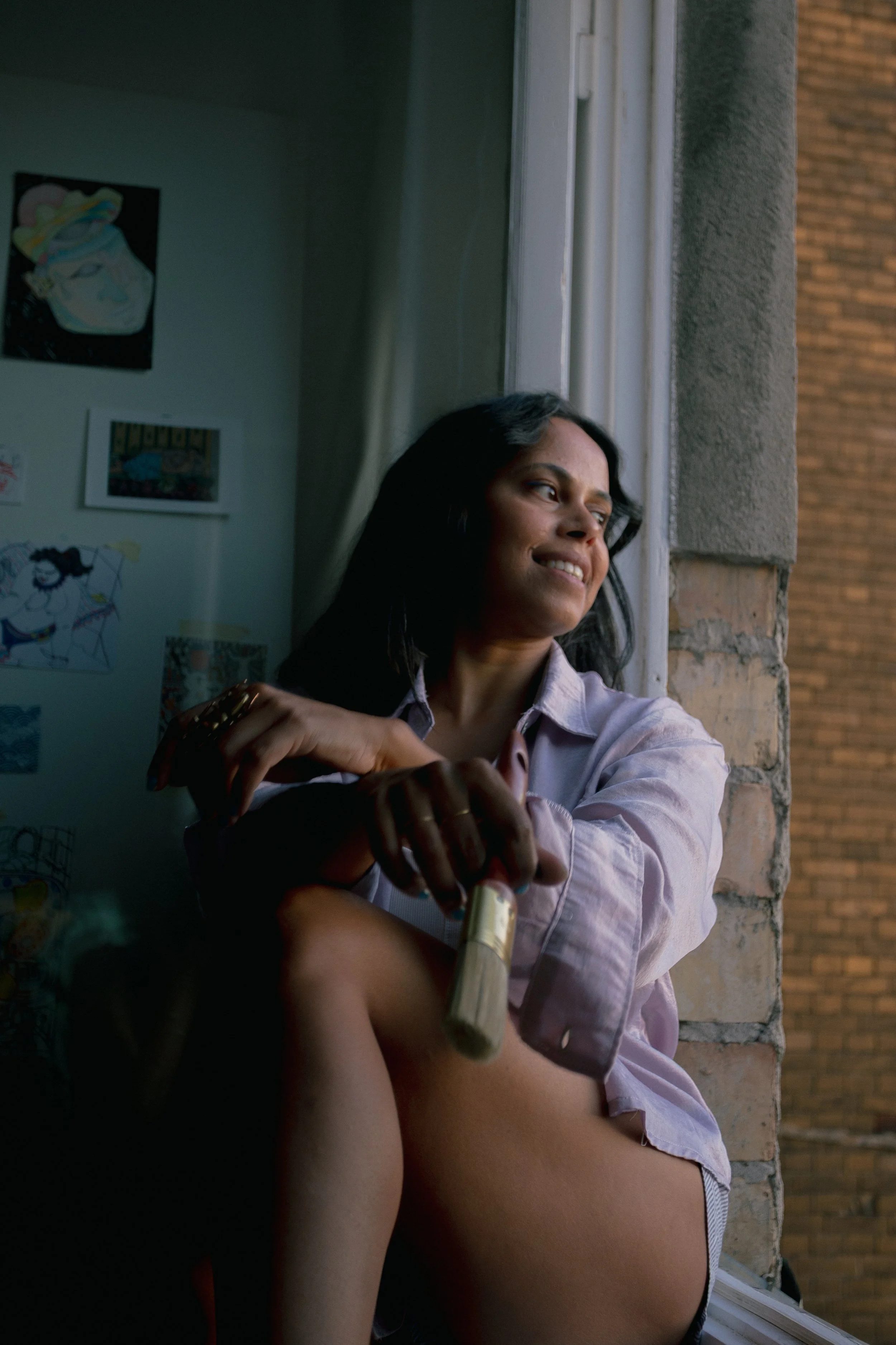 Bhavna has lived in Mumbai, Bangkok, U.S.A, Singapore and is now based in Berlin. She graduated from New York University's Tisch School of the Arts, with a Masters of Fine Arts in Film and Television Production. She debuted her first solo exhibition 