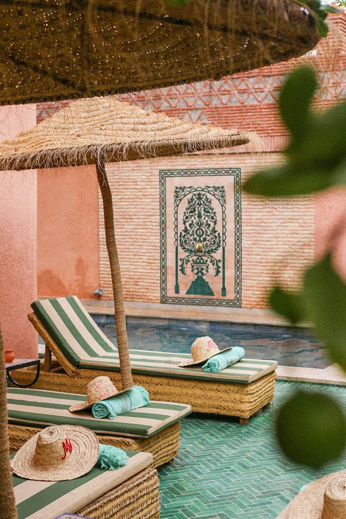 Outdoors Pool , Riad, Marrakesh Client: Dar Sido