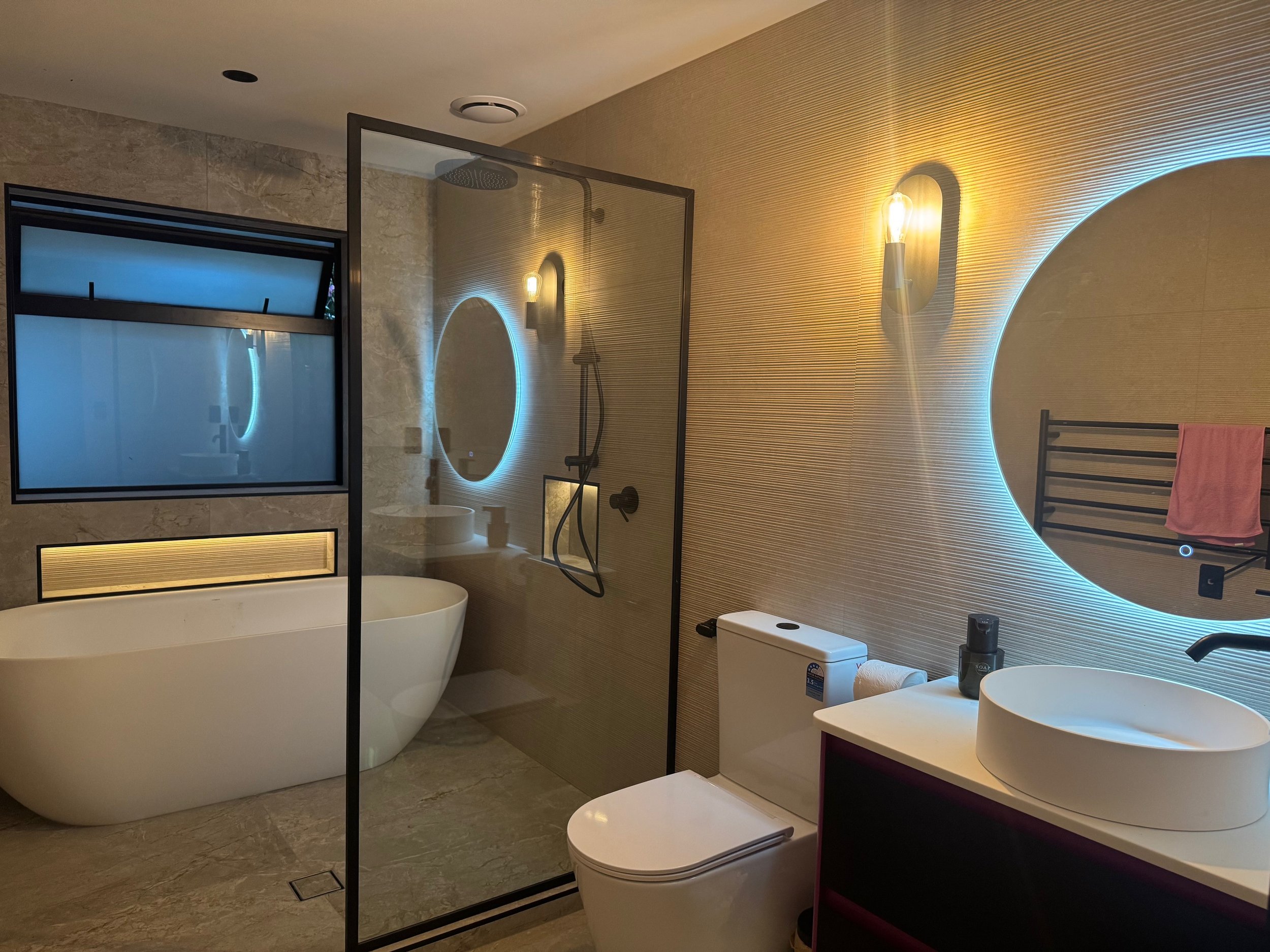 New tiled ensuite