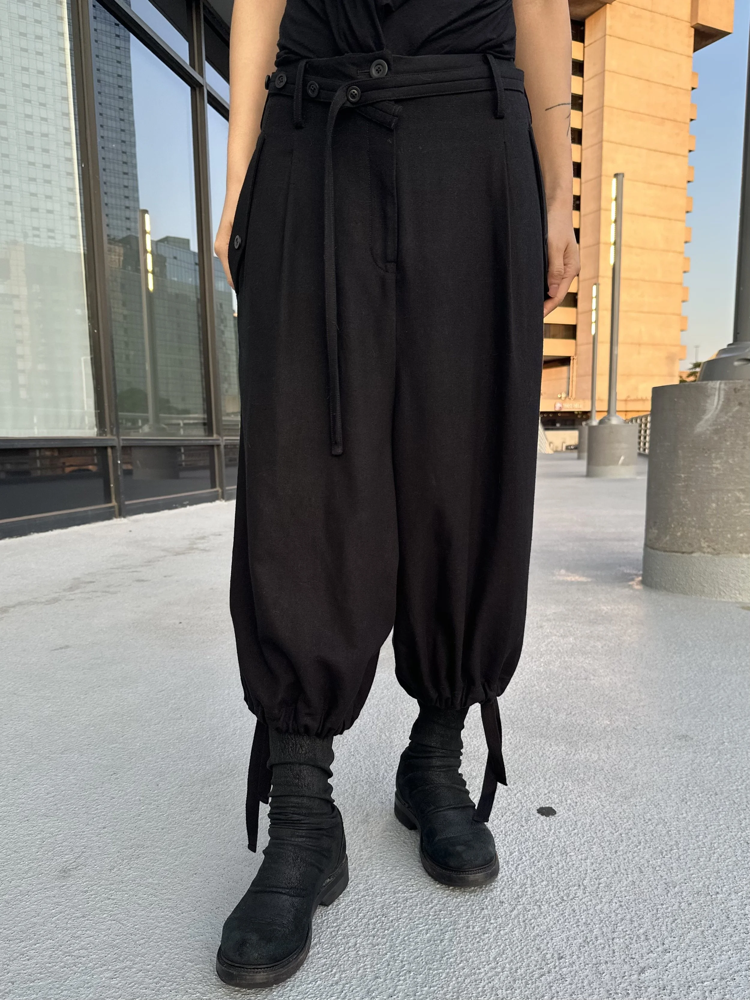 100% Linen Balloon Pants