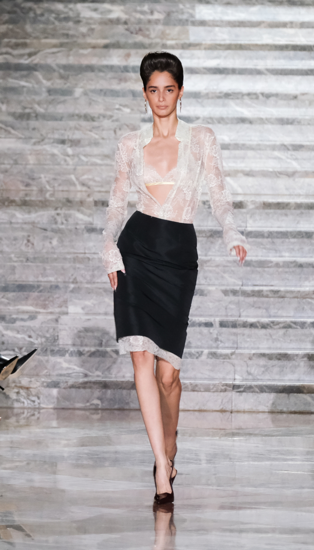 LaQuan Smith SS27 Look 27 Skirt