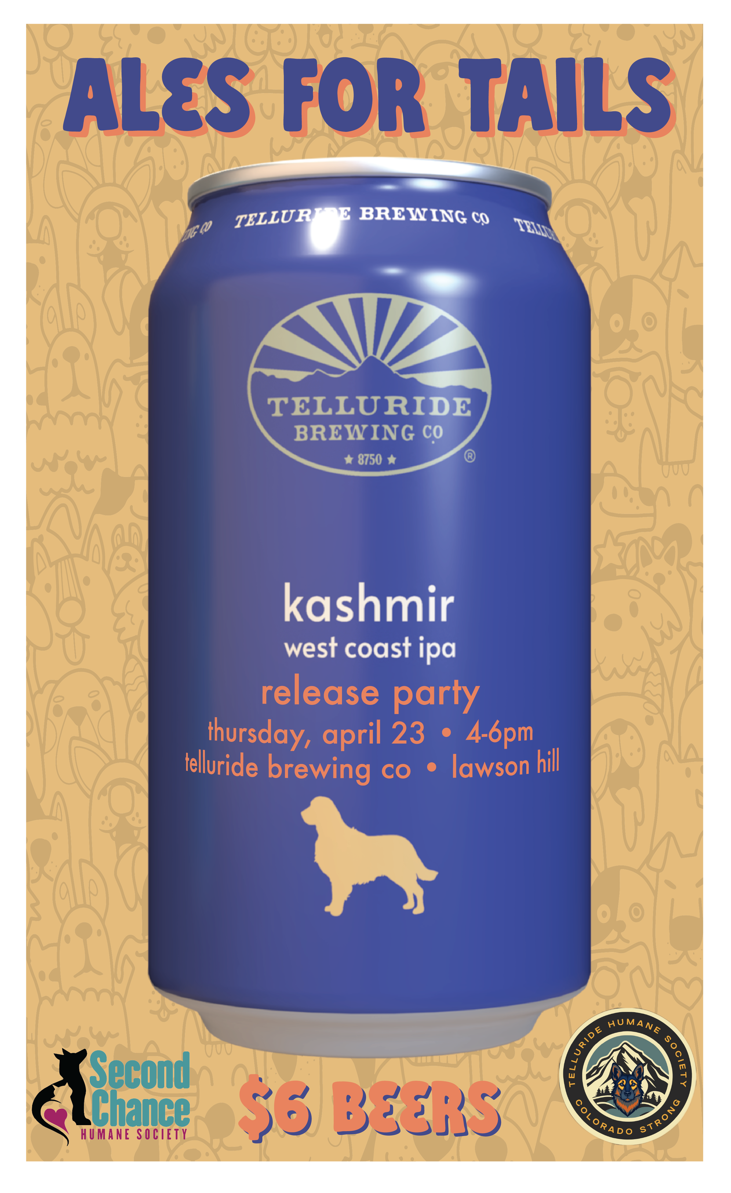 Ales for Tails– Telluride Brewing