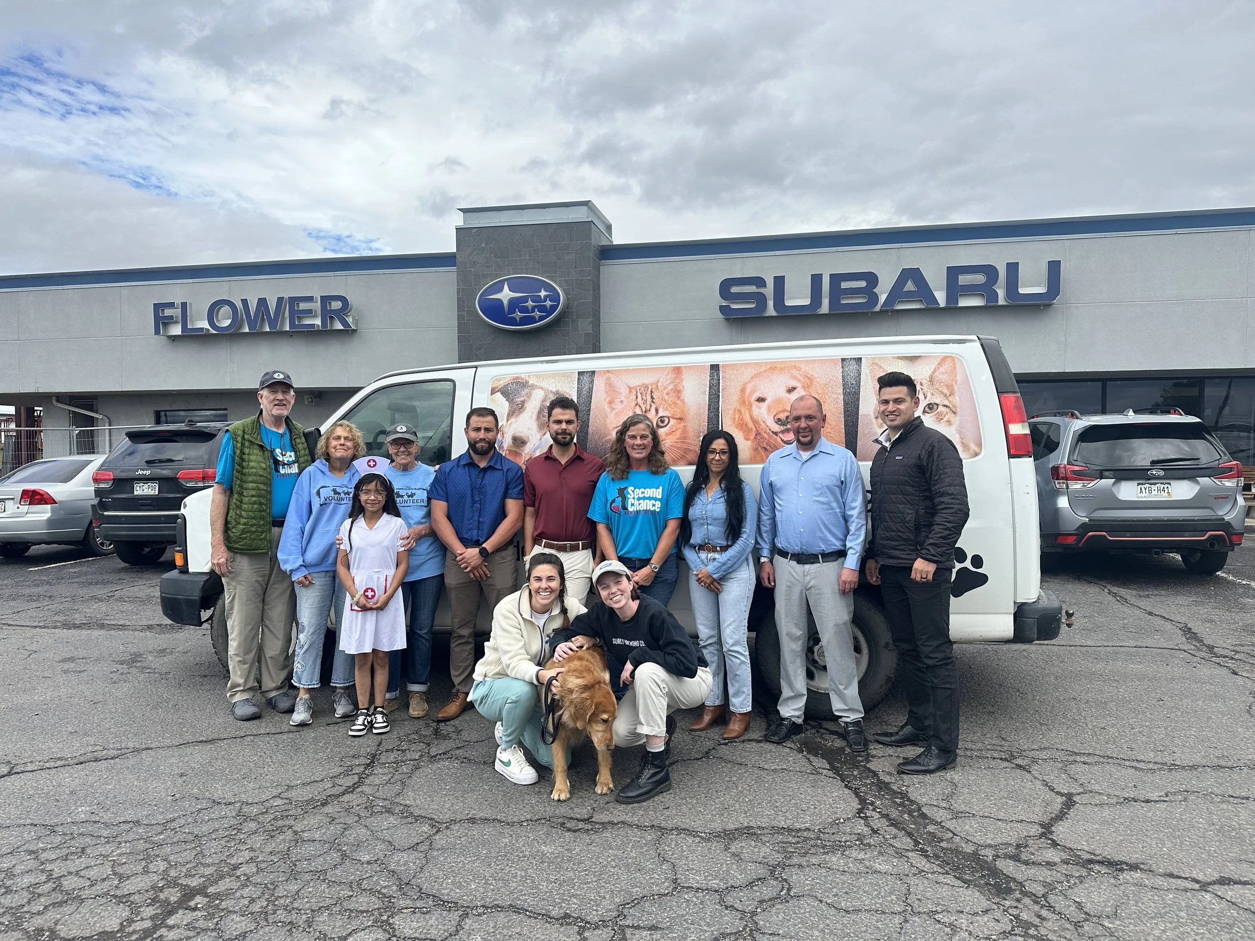 Subaru Loves Pets at Flower Subaru