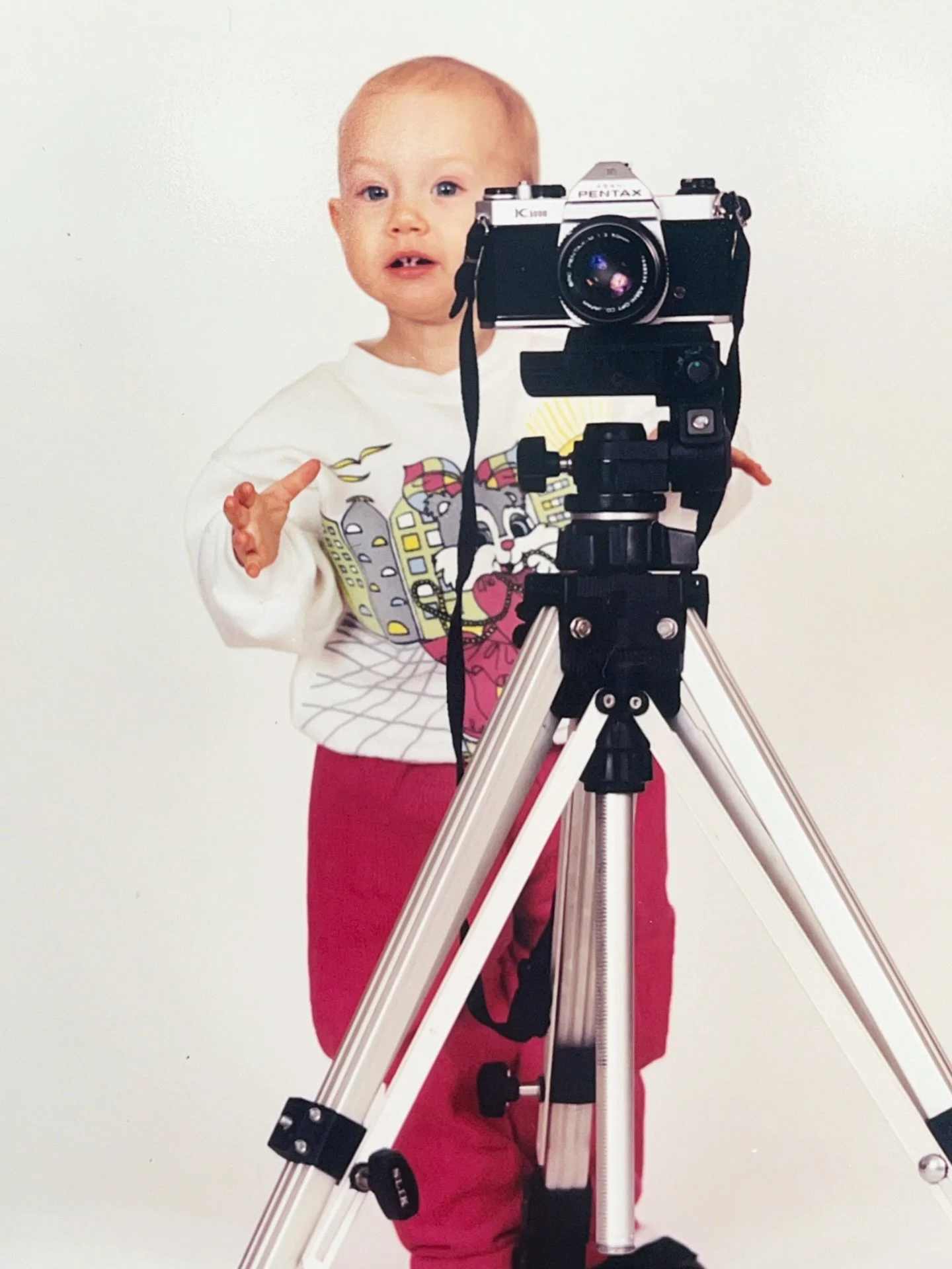 This is who you&rsquo;re trusting to photograph your wedding.

Apparently my relationship with cameras started very early.

Long before I understood what photography was, or what it meant to document a moment, there was already a camera in my hands (