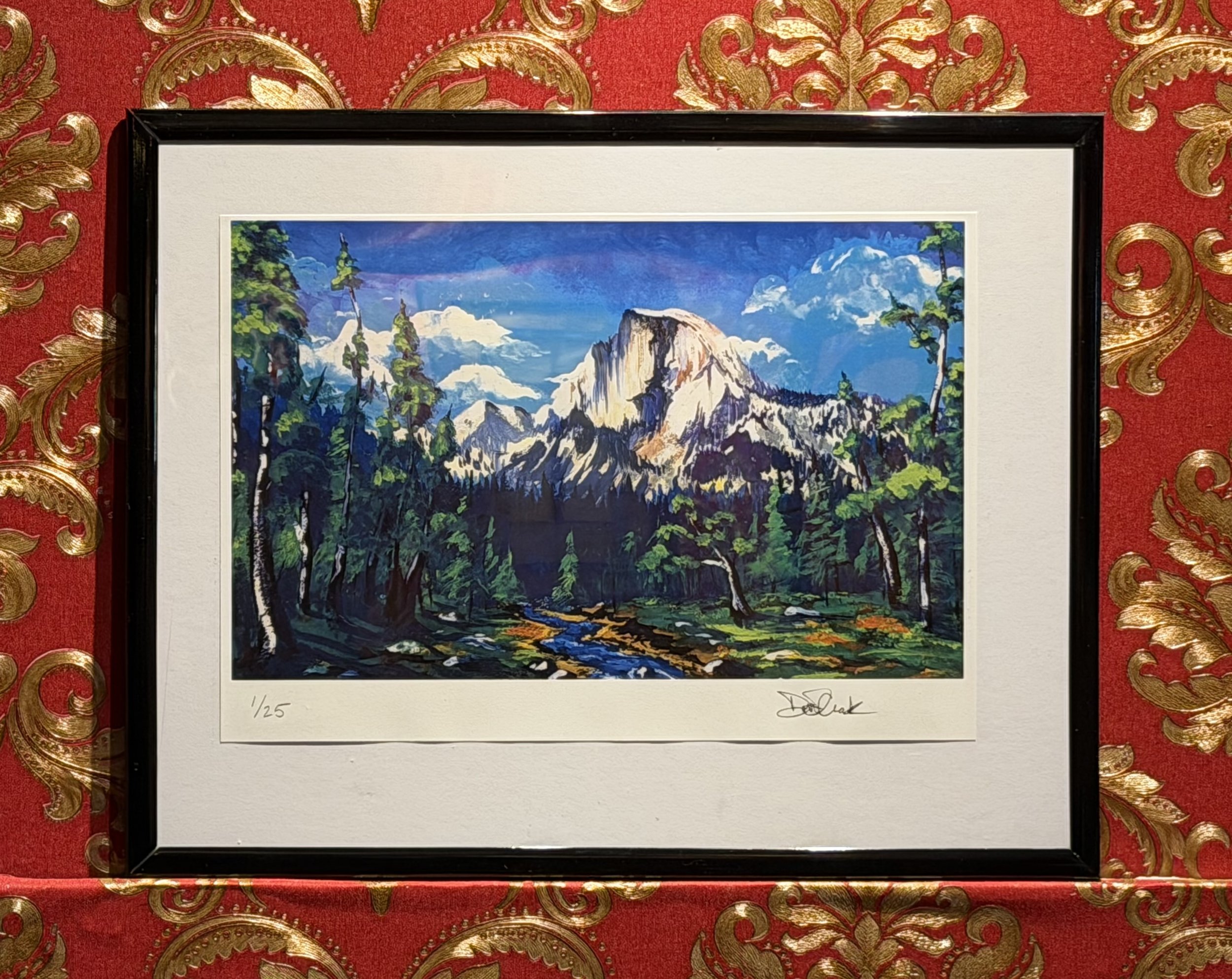 "Sierra Mountain" Half Dome Cinematic Fine Art Print