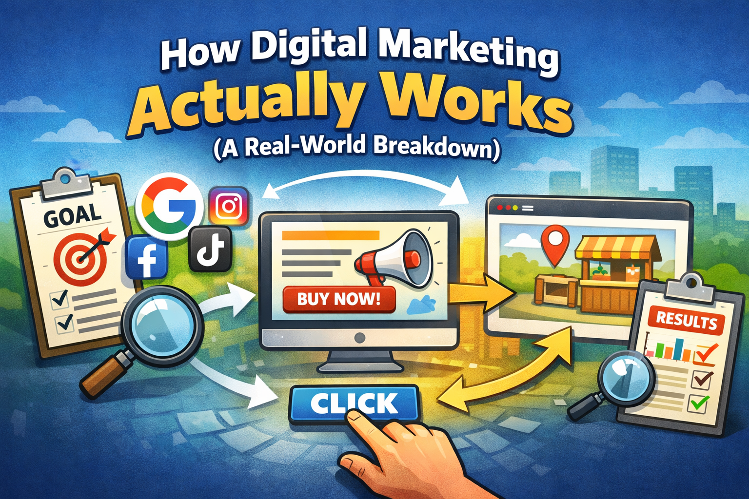 How Digital marketing Actually Works (A Real-World Breakdown)