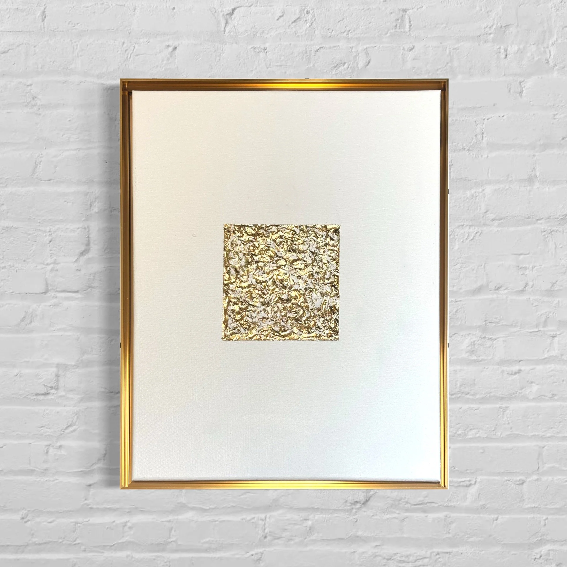 Anshu M_The Square_2024_Texture Medium Gold foil_16x20_$750. jpeg.JPG
