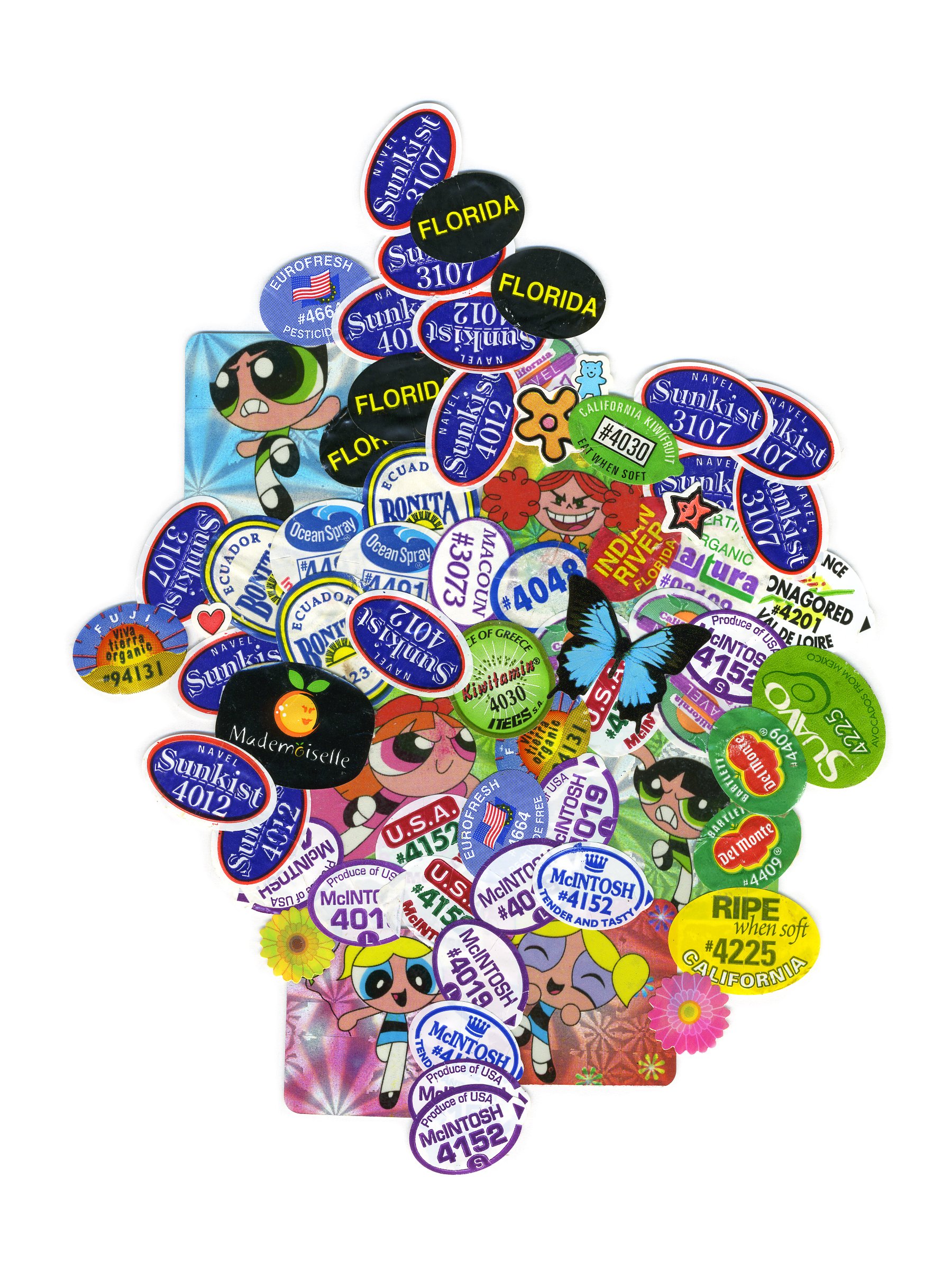 Pauline Galiana_KitchenArt#38.RipeWhenSoft_2004_Stickers on Plexi_H12xW9__$700_Cropped.hires.jpg