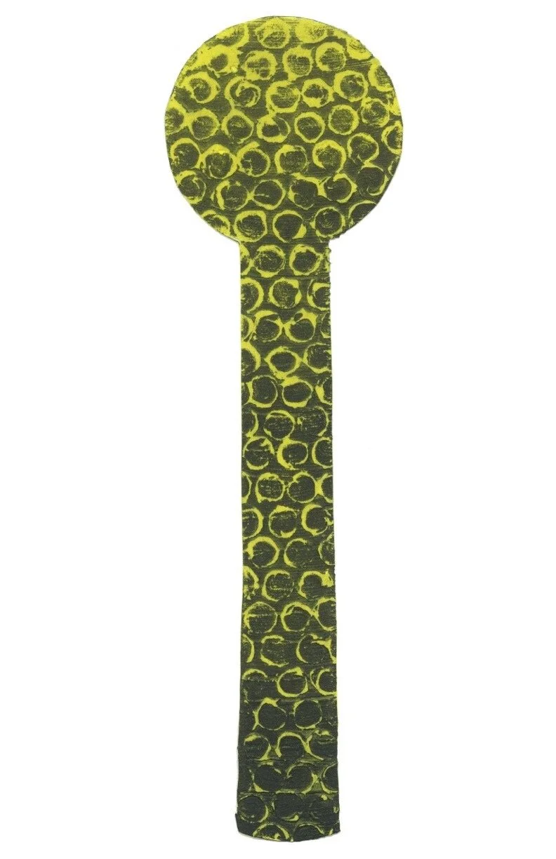 Sarah Dineen Yellow Paper Guardian, inkjet  print on archival paper, 17 x 11 inches.JPG