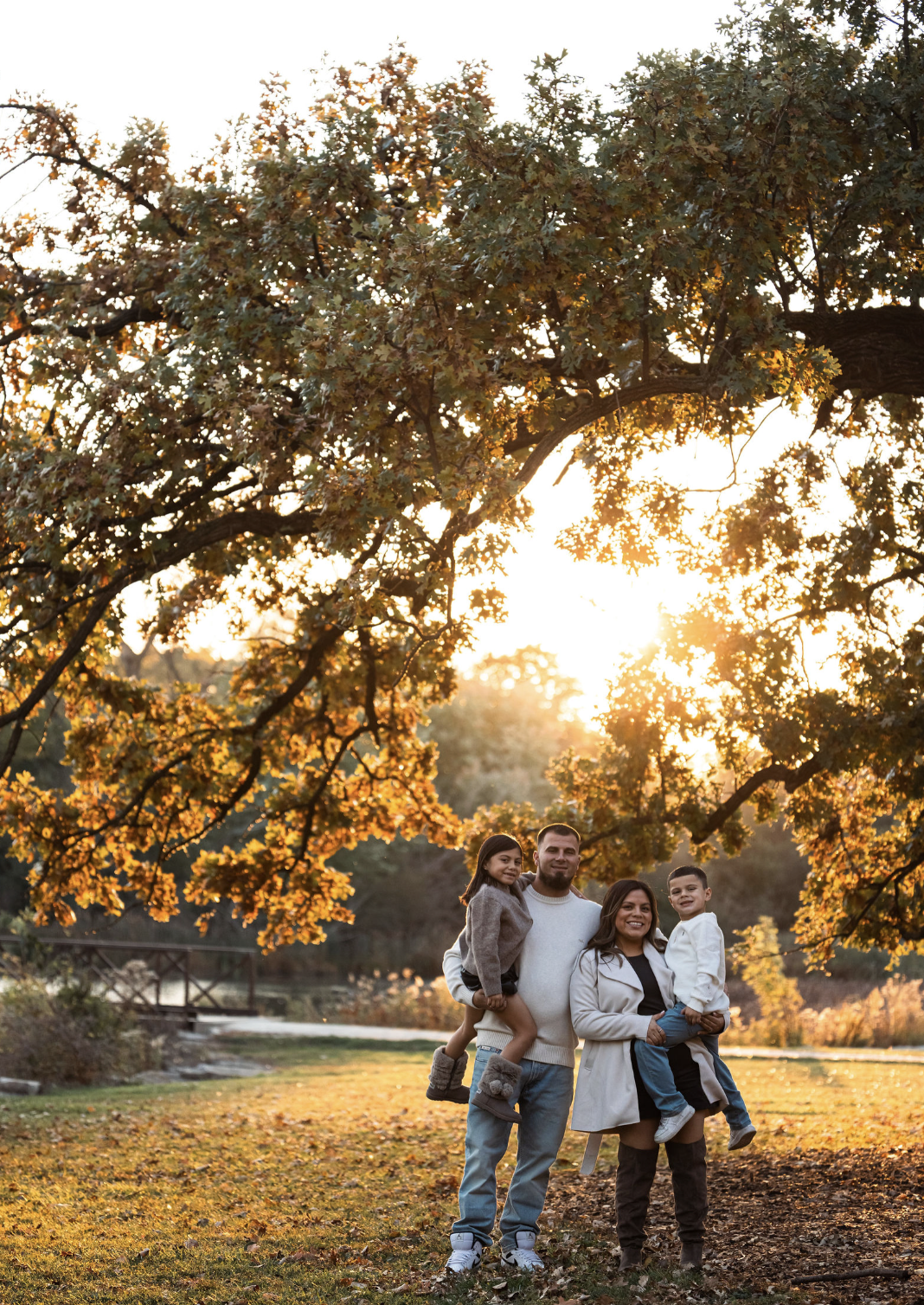 Warm and Fun Family Portrait Shoot