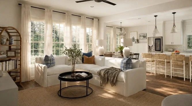 This is still one of my favorite renderings of all time.

It&rsquo;s not the boldest in color, but it has that quiet, cozy feeling that makes a space truly livable. The kind of room where a family can slow down, rest, and just be.

That&rsquo;s the p