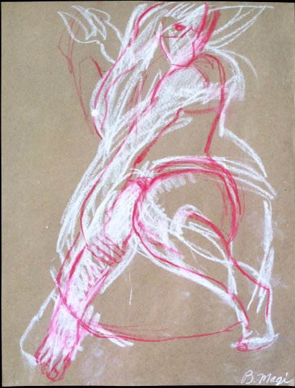Pastel On Paper, 24x18