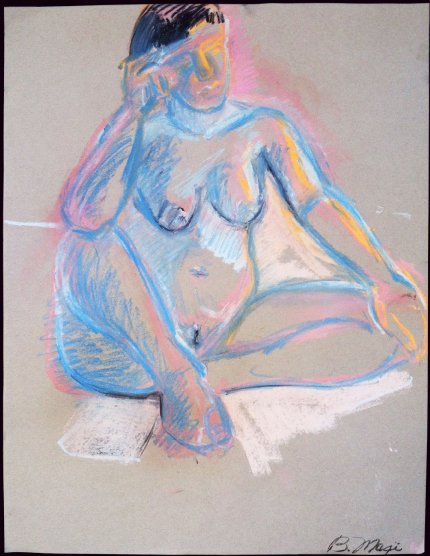 Pastel On Paper, 24x18