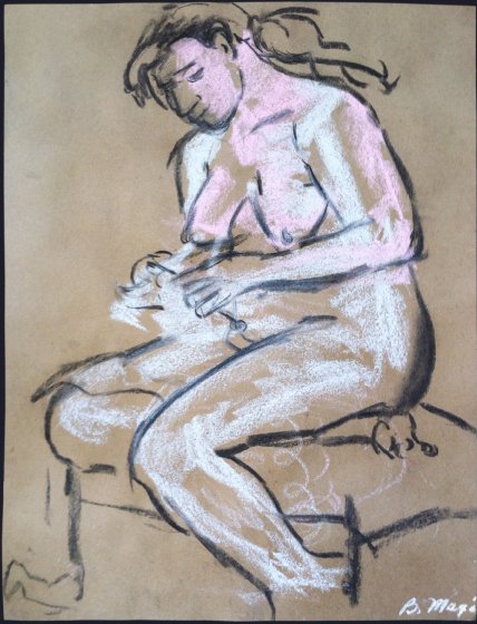 Pastel On Paper, 24x18
