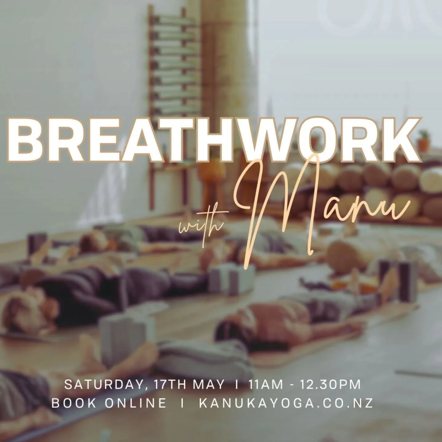 Join me this Saturday, 17th of May at 11am for a Breathwork journey at @kanukayoga

Tickets via link in bio.

See you there!