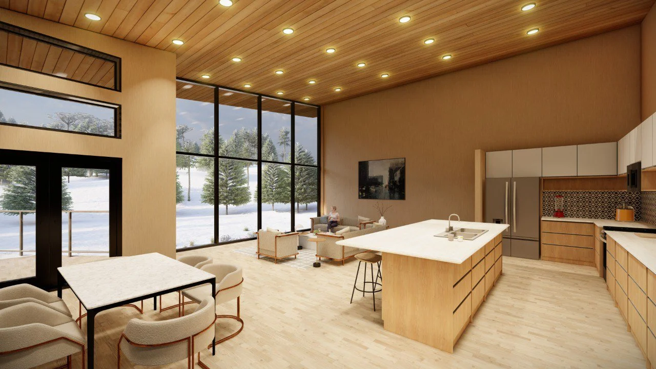 An image of the Float House.