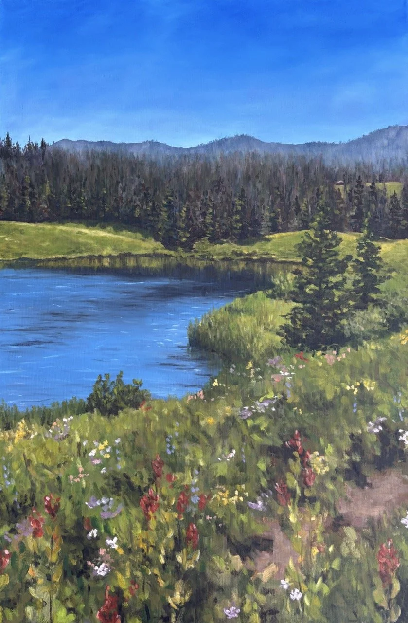 Spring in the Uintas (David's Lake)