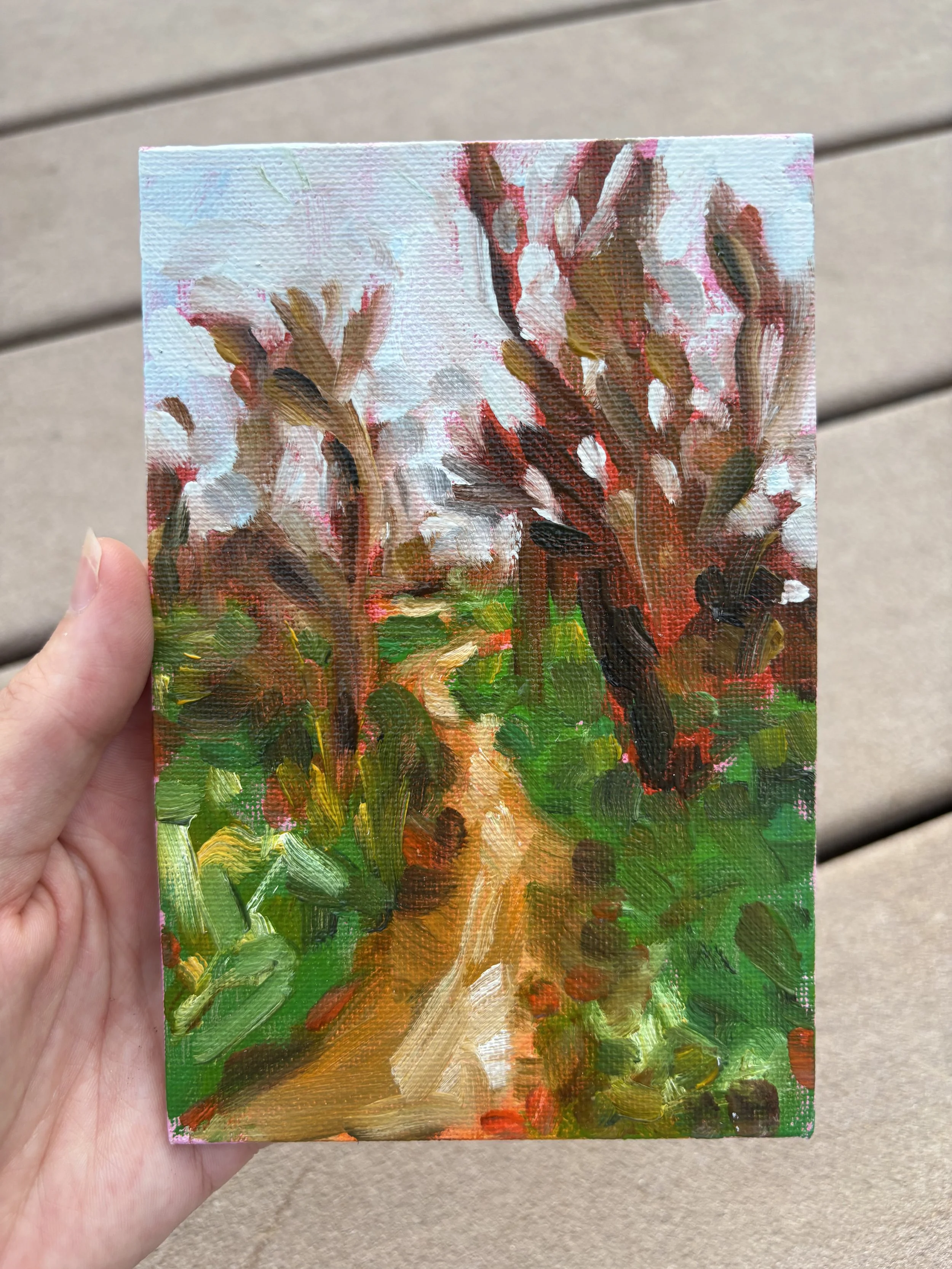 Small Scale Oil Paintings