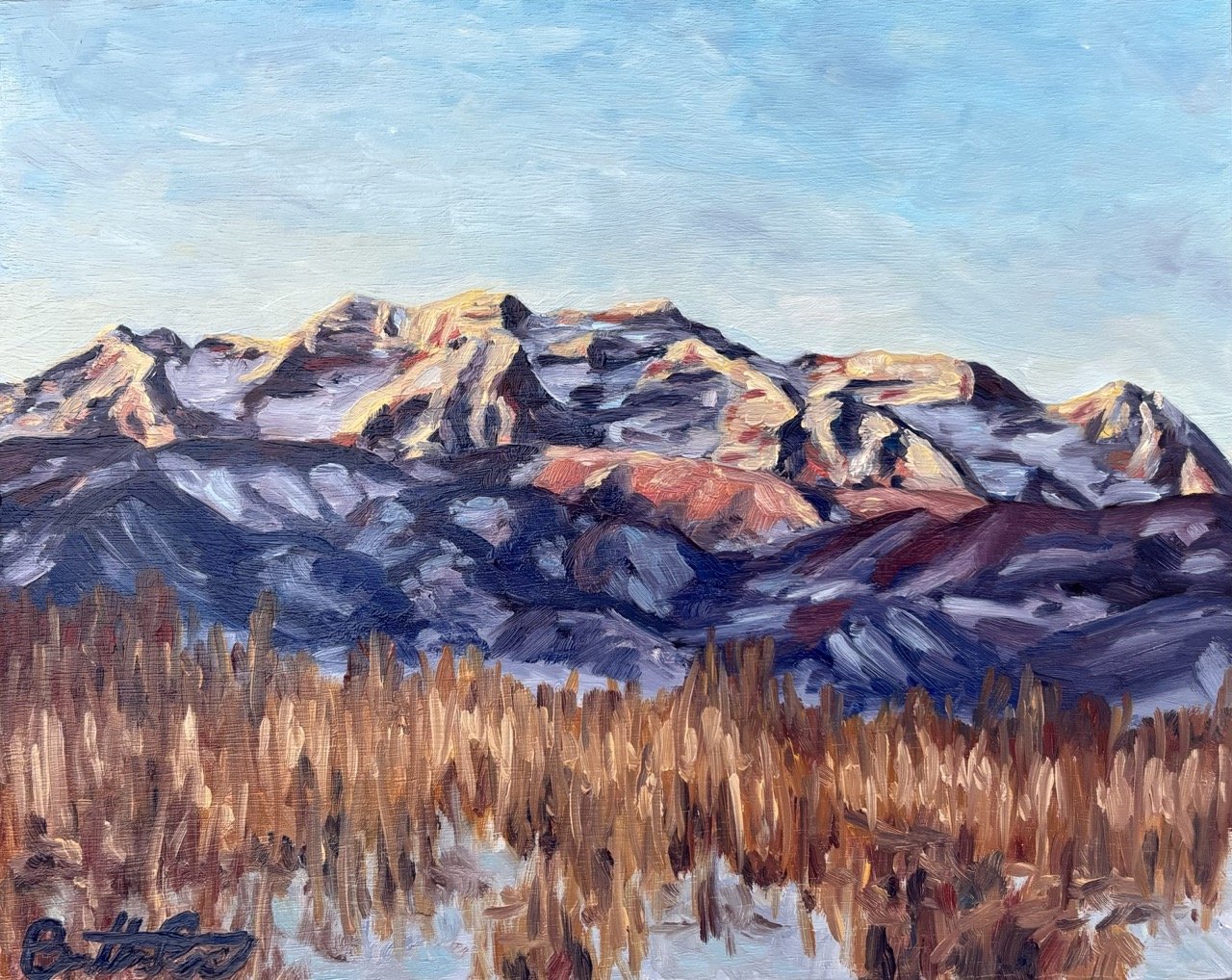 Mount Timpanogos at Sunrise