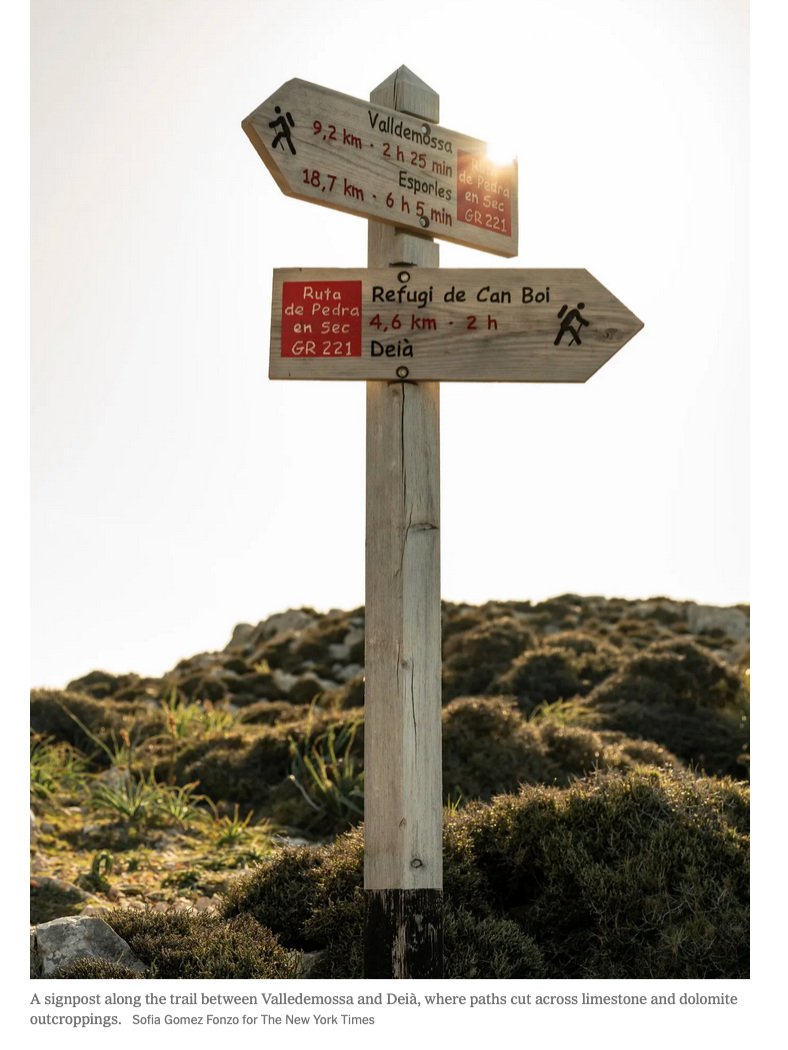 NYTimes - Mallorca Trails