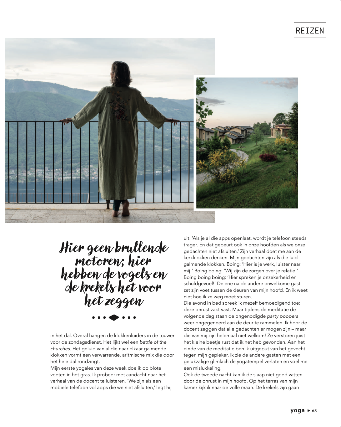 Yoga Magazine NL - Mandali Retreats
