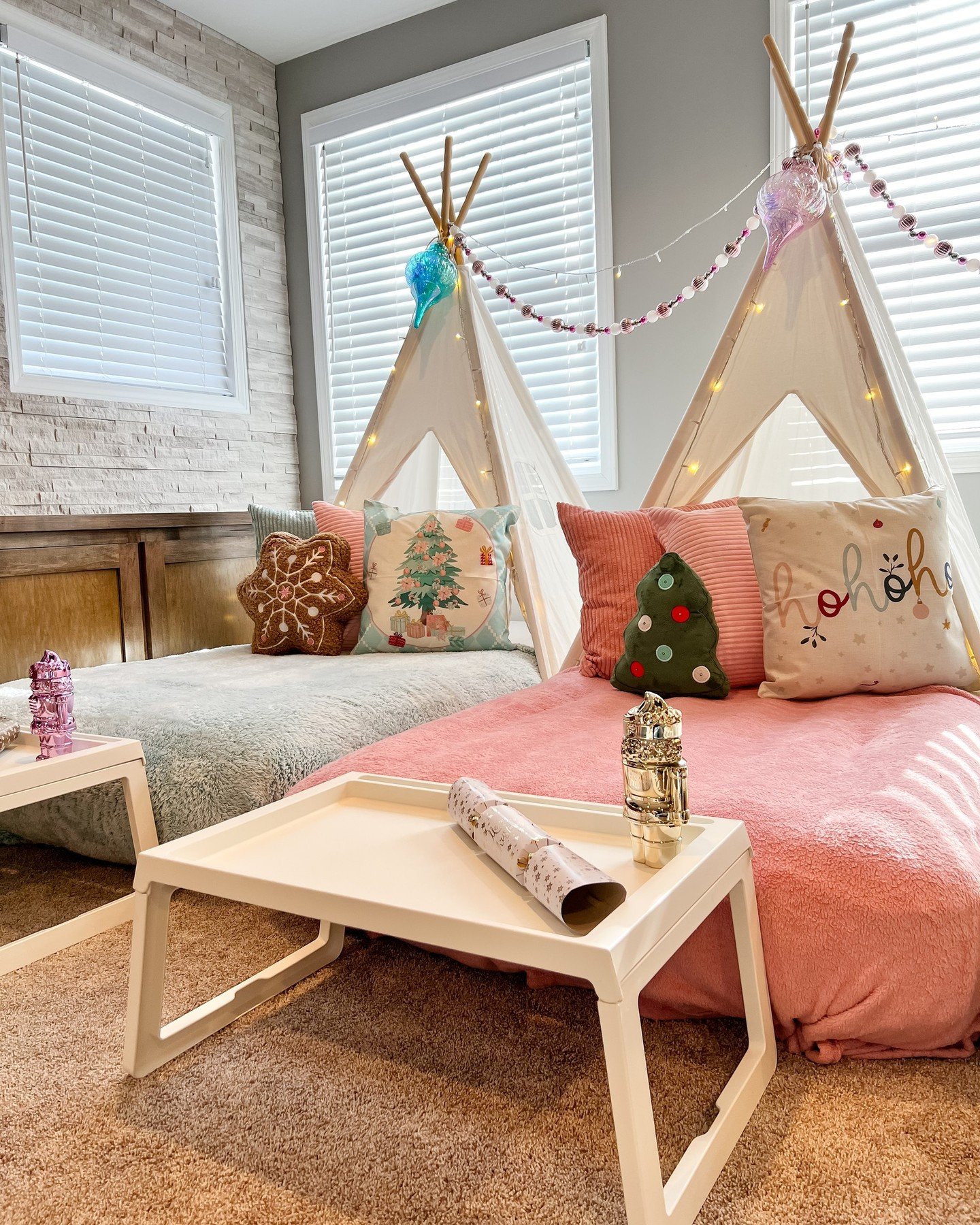 Son of a Nutcracker is our newest Christmas slumber party theme that debuted last year with one of our lovely repeat clients and it&rsquo;s been a hit!

Pale blues, pastel pinks with gingerbread touches and darling ornaments set the scene for a cutie