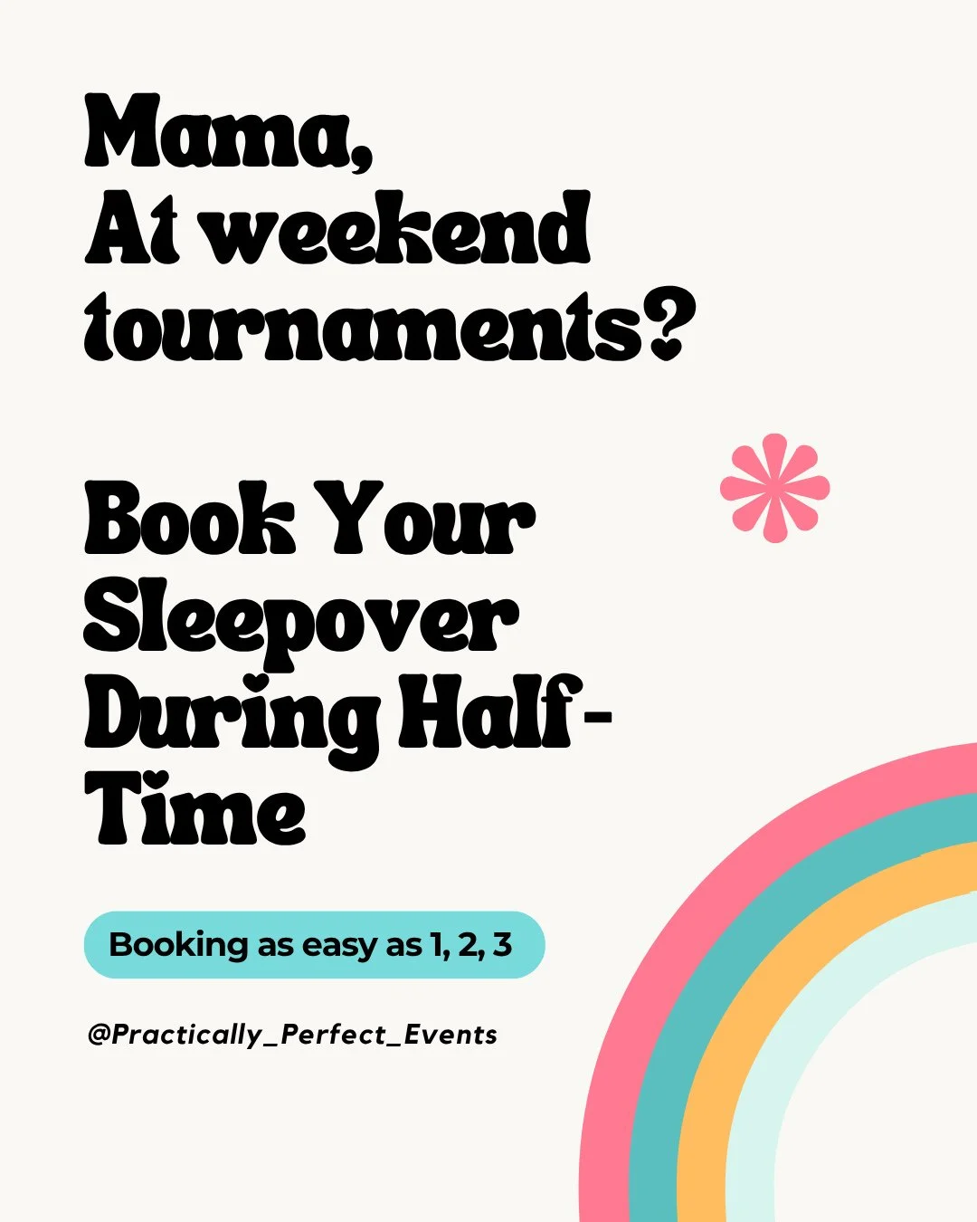 Planning your kiddo's birthday party with little time? We've got you!⁠
⁠
Step 1- fill out our lead form found in our Instagram bio, Facebook, or website and select &ldquo;ready to book&rdquo;! ⁠
You&rsquo;ll give us all the slumber party deets like d