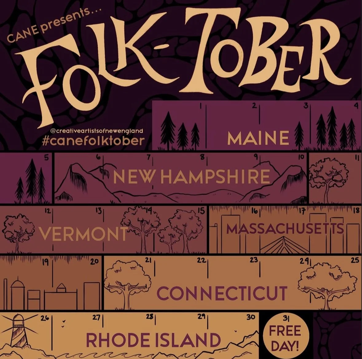 CANE Presents Folk-Tober