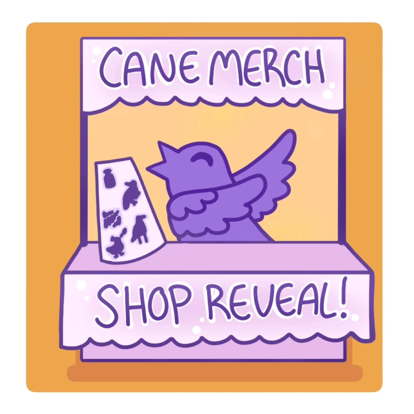 CANE has an official online merch store! While we may not have much at the moment, come take a look at the loot. Ca worked very hard to make a booth to help guide you in the right direction, go to our website and click the shop tab to browse what we'