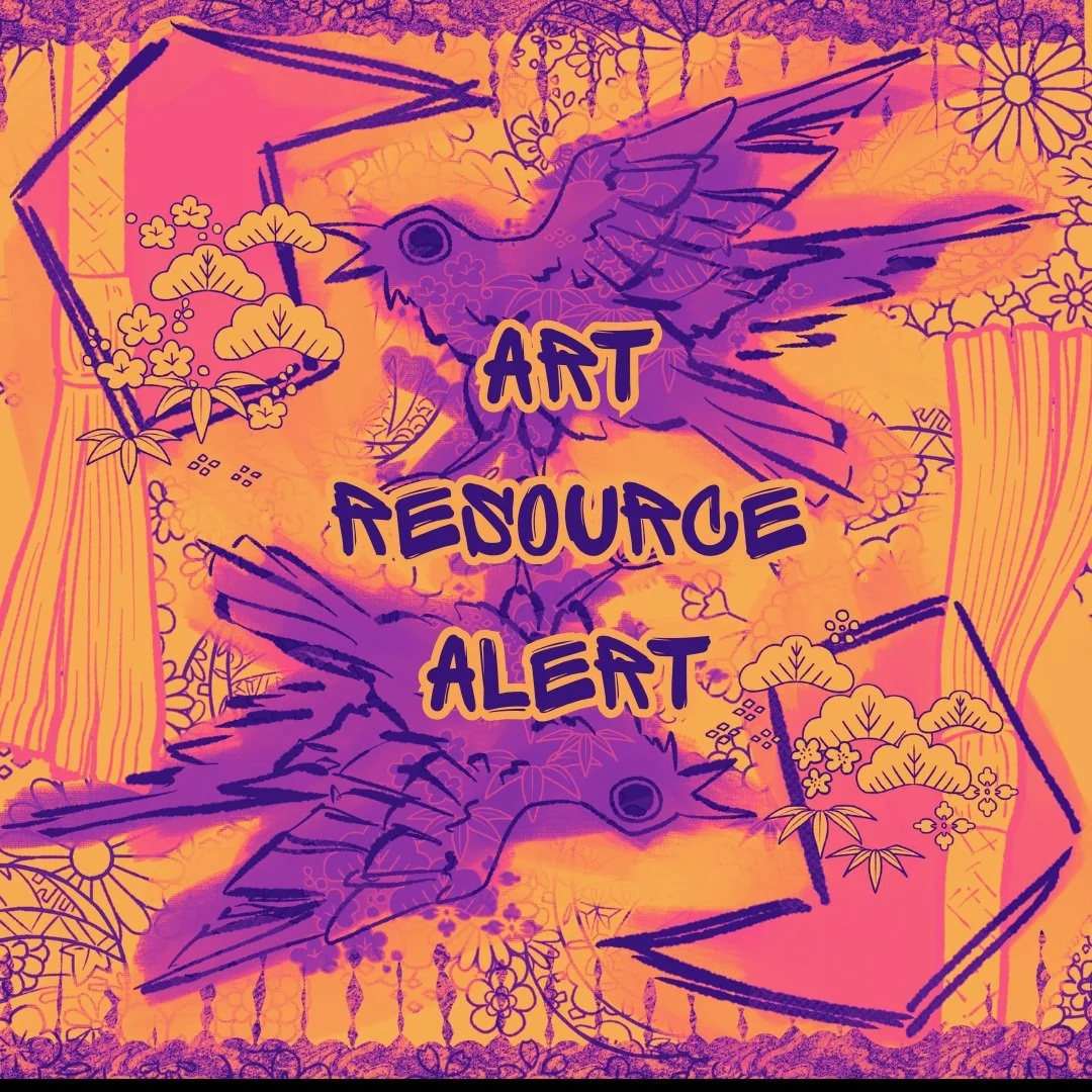 Art resource alert! We will soon be having posts with compilations of free online resources for artists throughout September
Don't forget to check out future posts!

#artresources #onlineartresources #artresourcealert #artresourcesannouncement