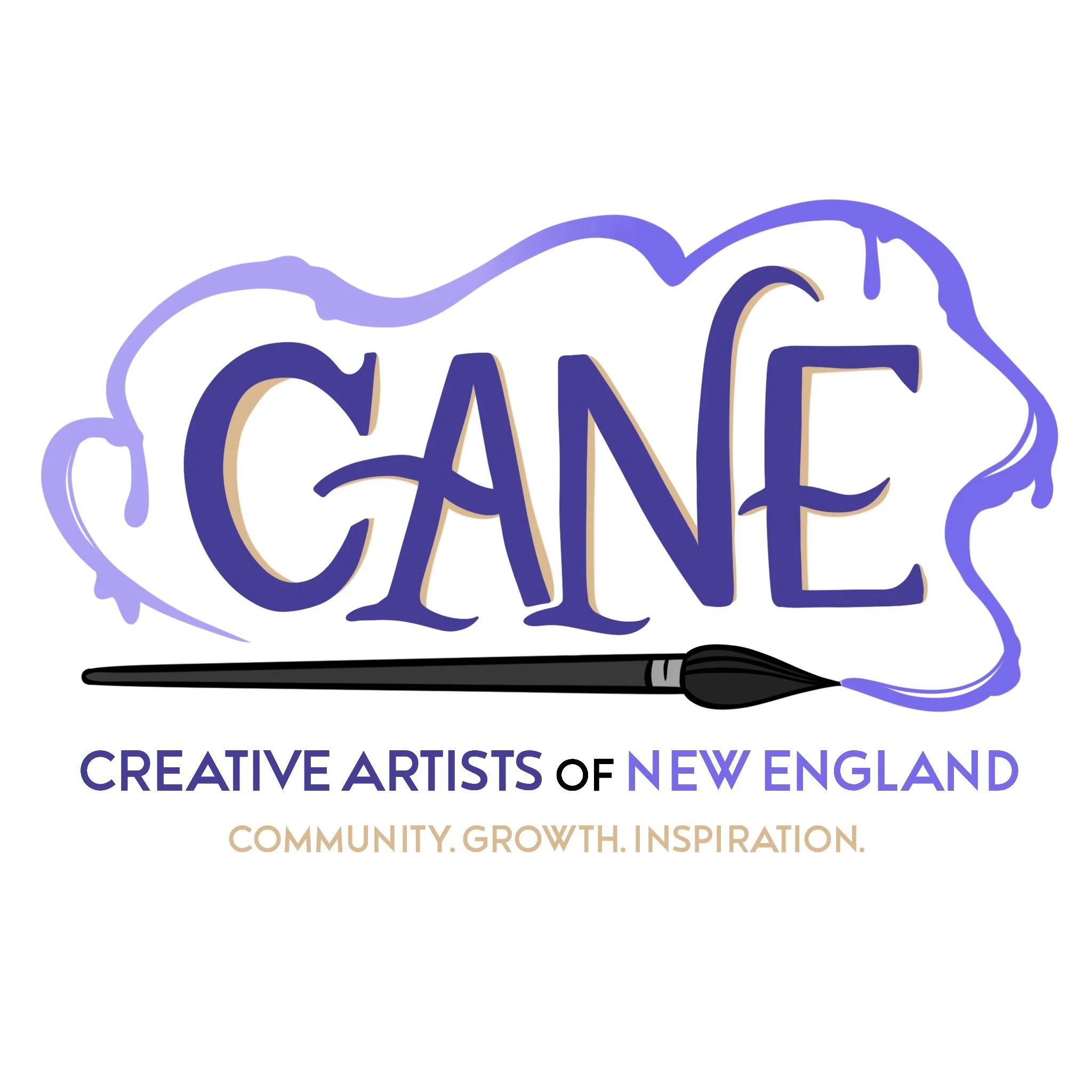 CANE Color Logo Sticker