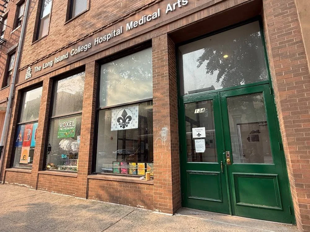 Front entrance of Sterling School in Brooklyn.