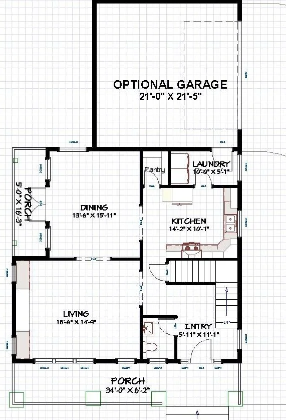 Hawthorn - updated fp - Optional garage.jpg