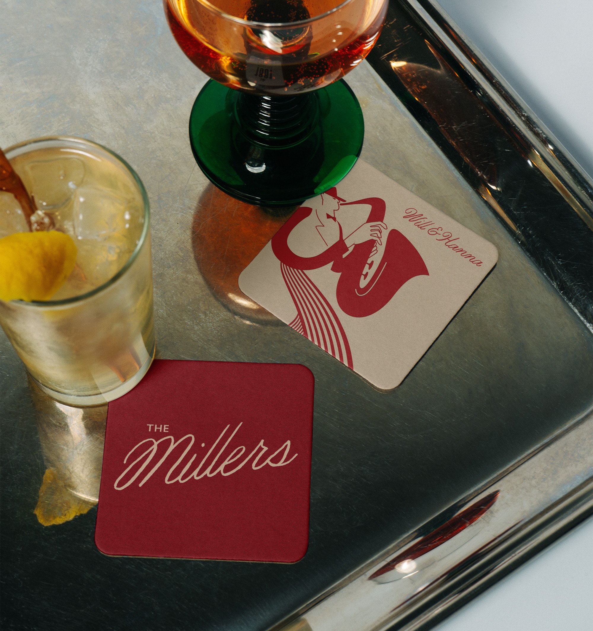 Wedding Signage - Coasters