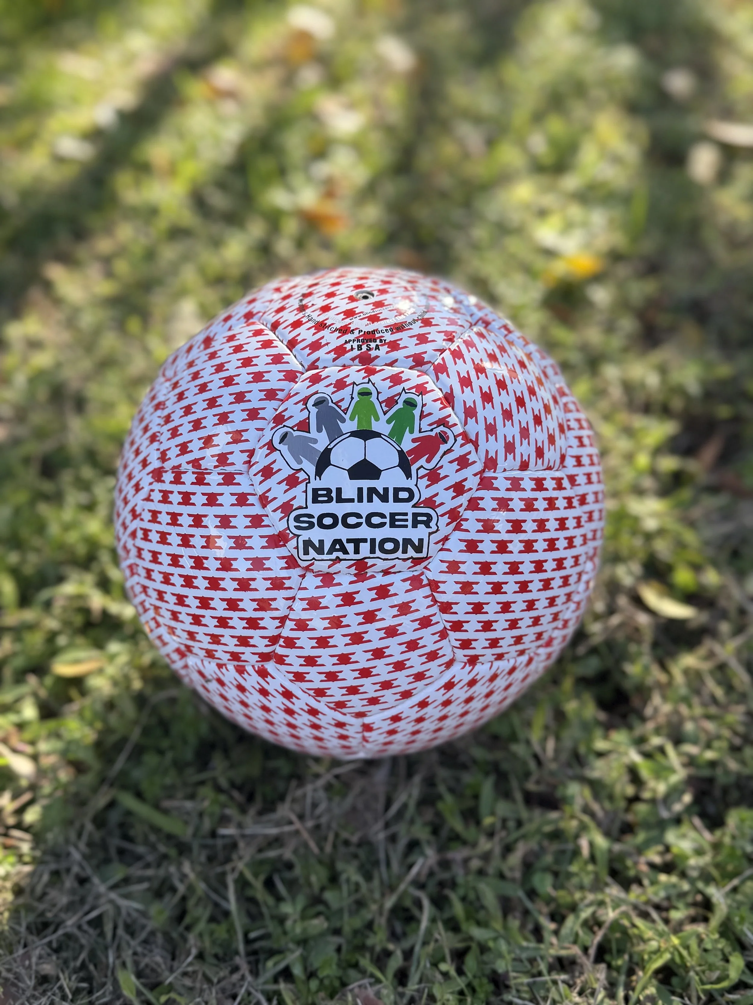 Smooth Blind Soccer Ball (Traditional Feel)