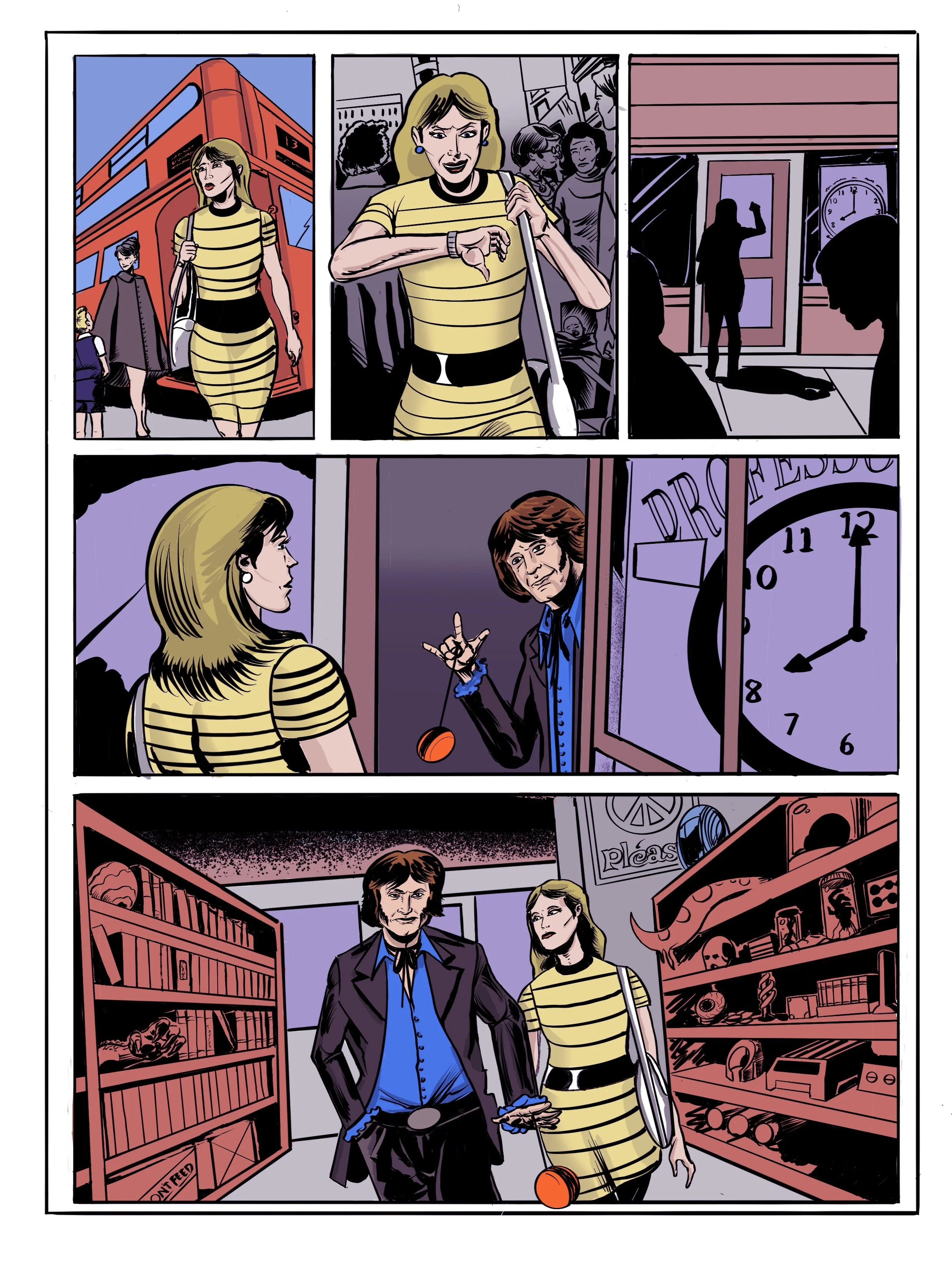 Professor Chronos Page One