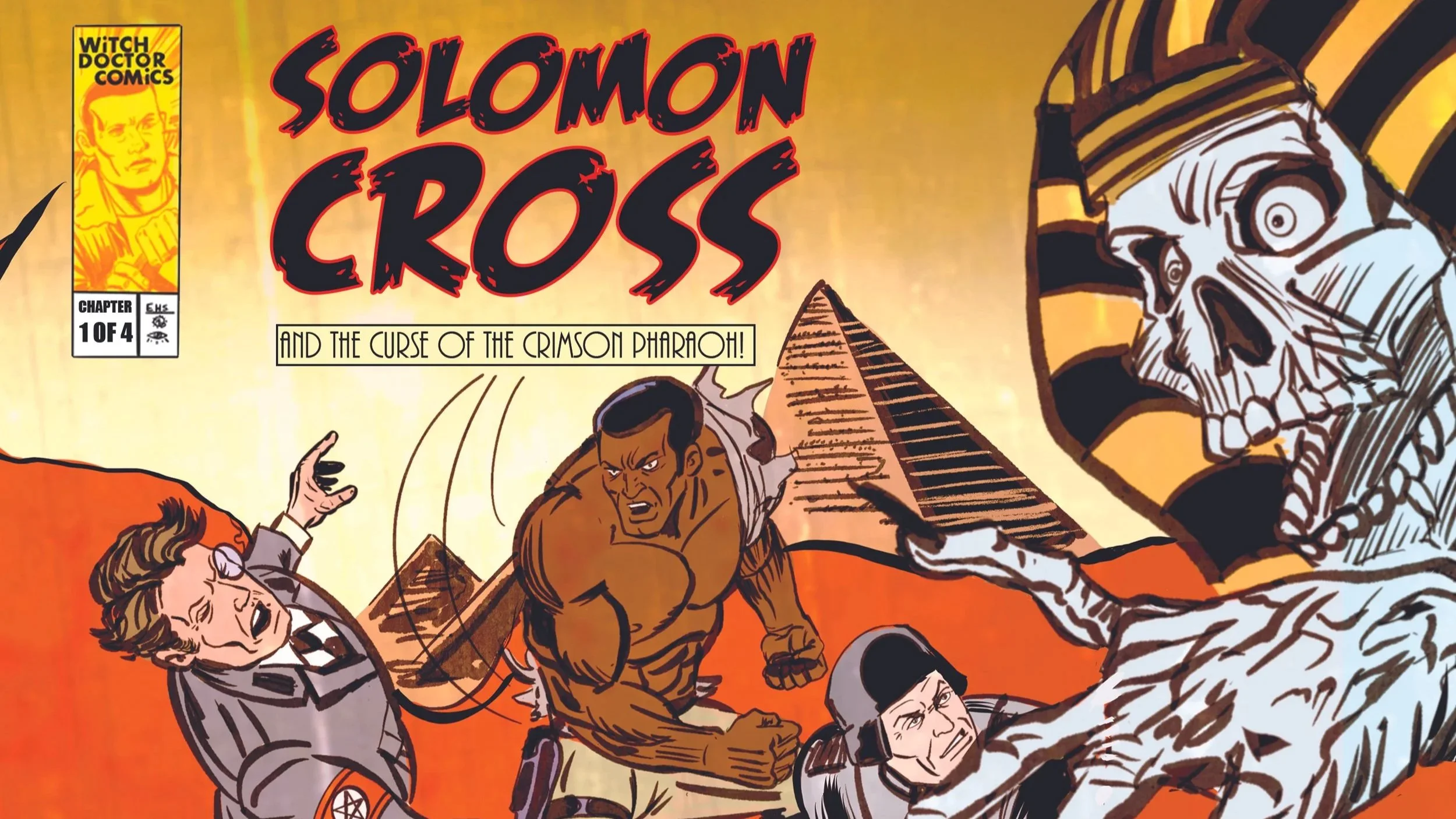 Solomon Cross and the Crimson Pharaoh #1 (Physical Copy)