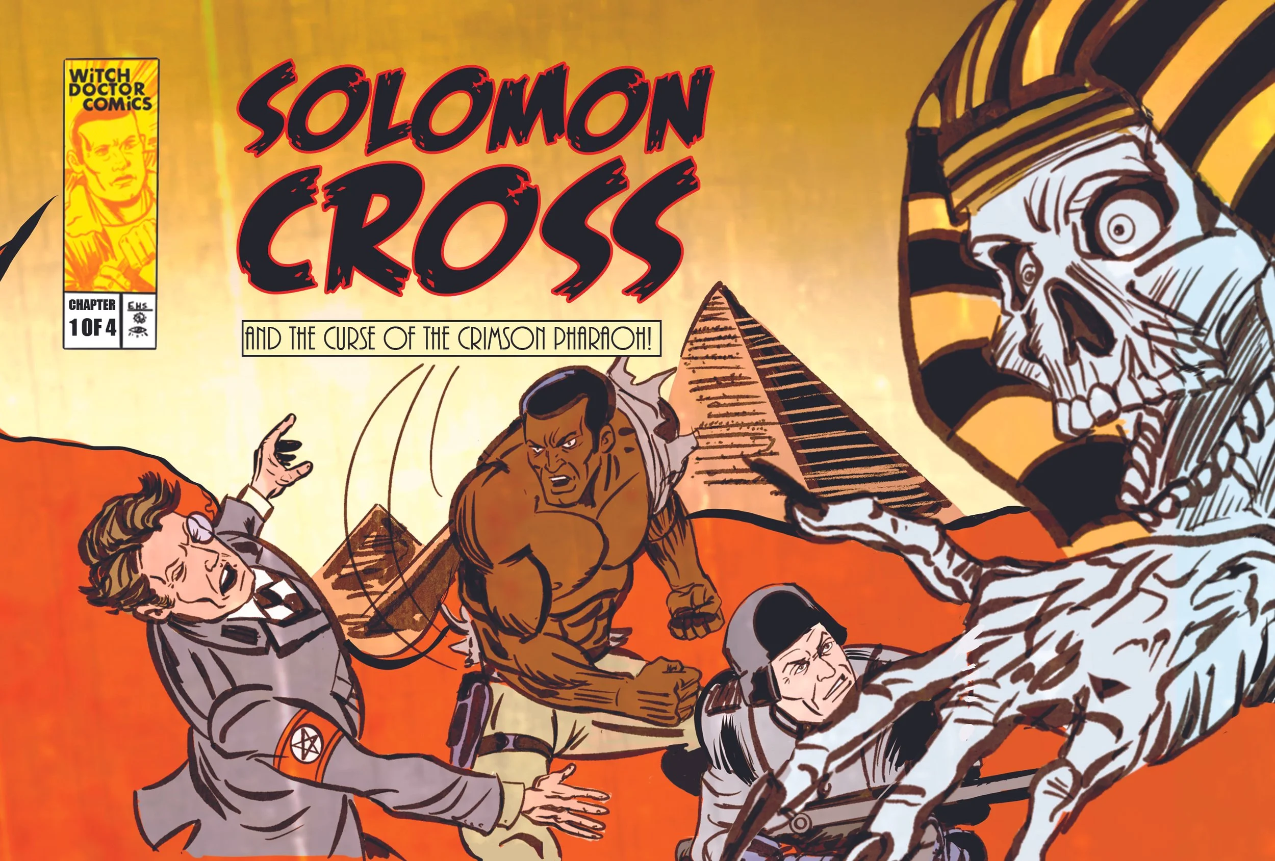 Solomon Cross and the Curse of the Crimson Pharoah #1 (PDF)