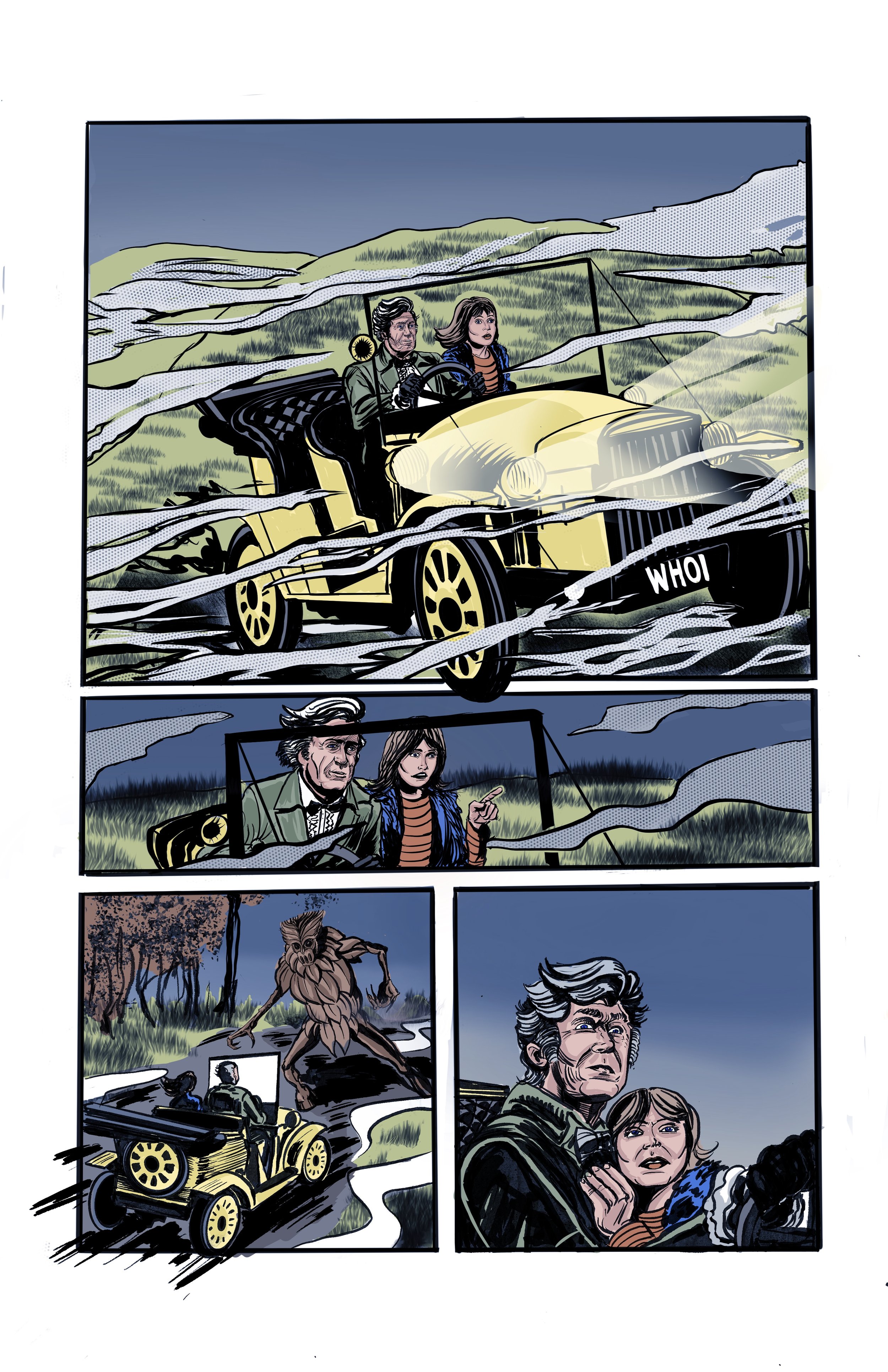 Doctor Who The Screeching Fog Page One