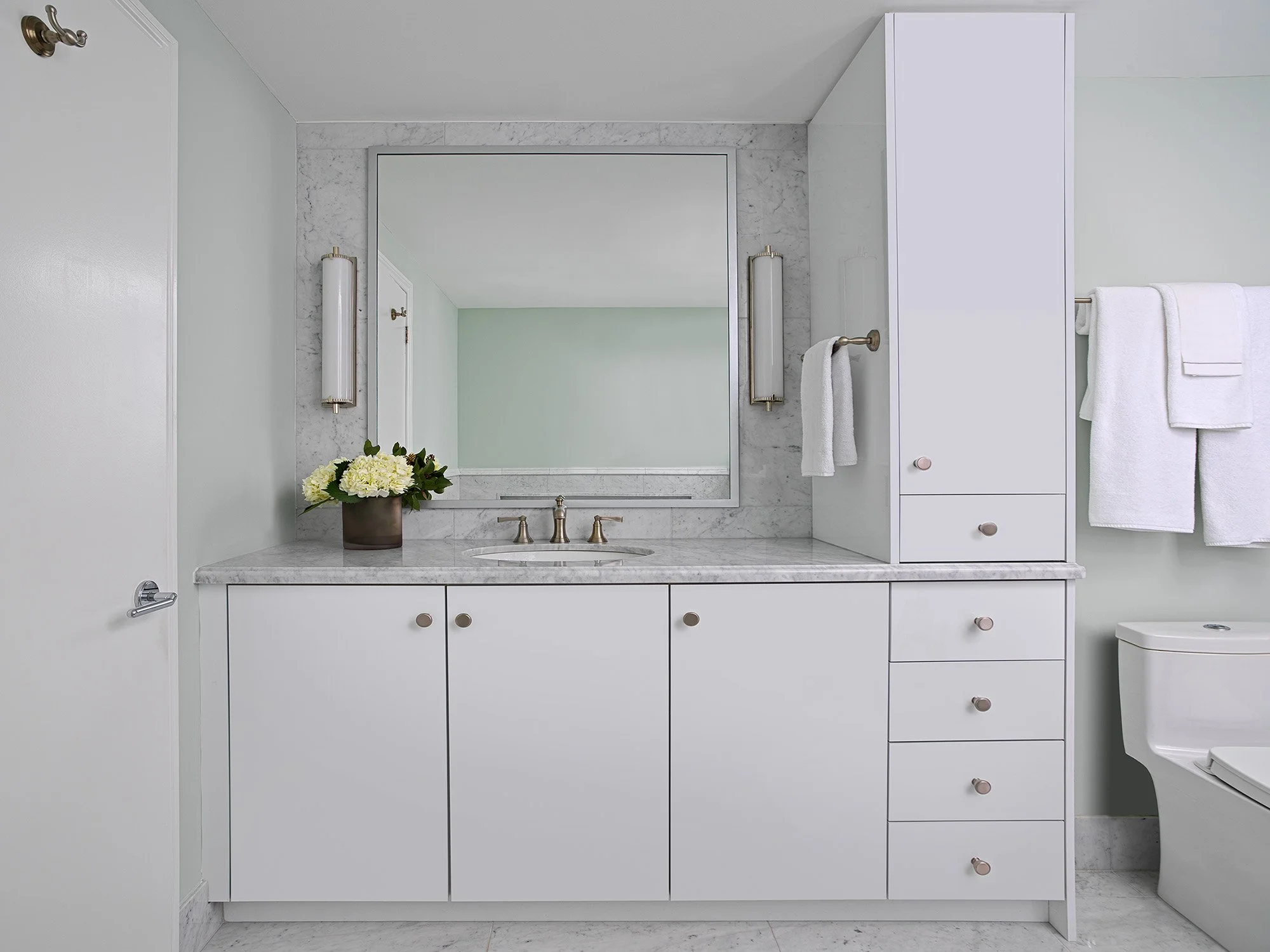 Custom vanity millwork 