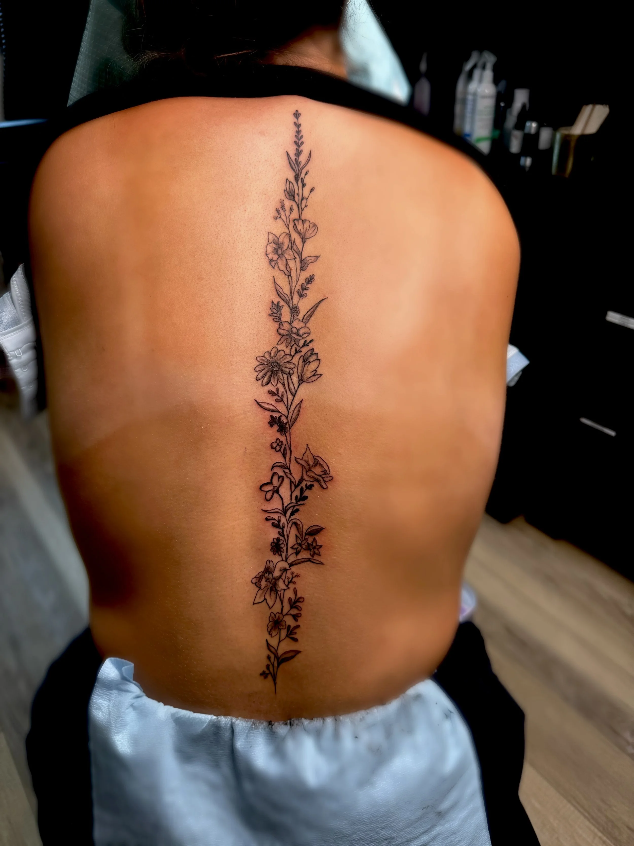 spine tattoos