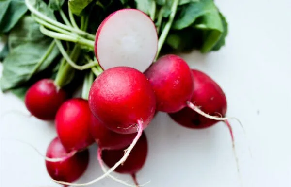 White Beans with Miso, Greens, and Radishes