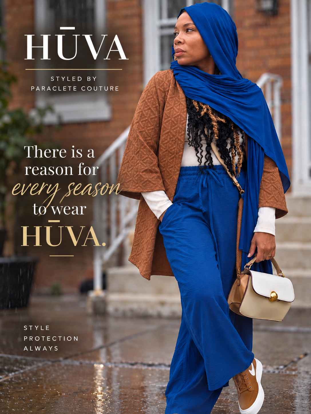 HUVA Custom Hooded Scarf