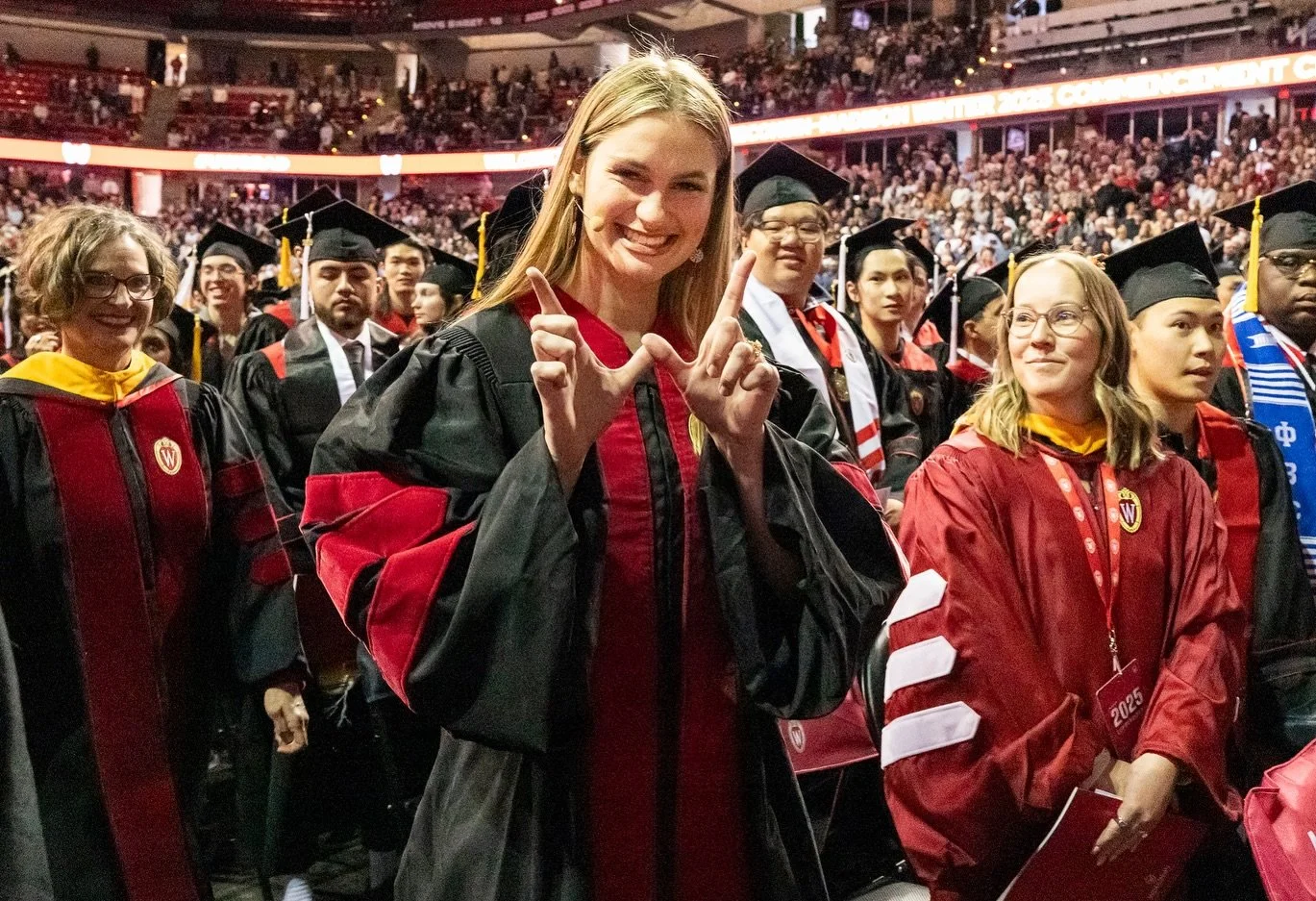 Back in Madtown for one day and one day only

Absolutely beyond honored to have been the keynote commencement speaker for UW-Madison&rsquo;s Winter 2025 Commencement. To the Class of 2025: good luck. The world is scary, the future is uncertain - but 