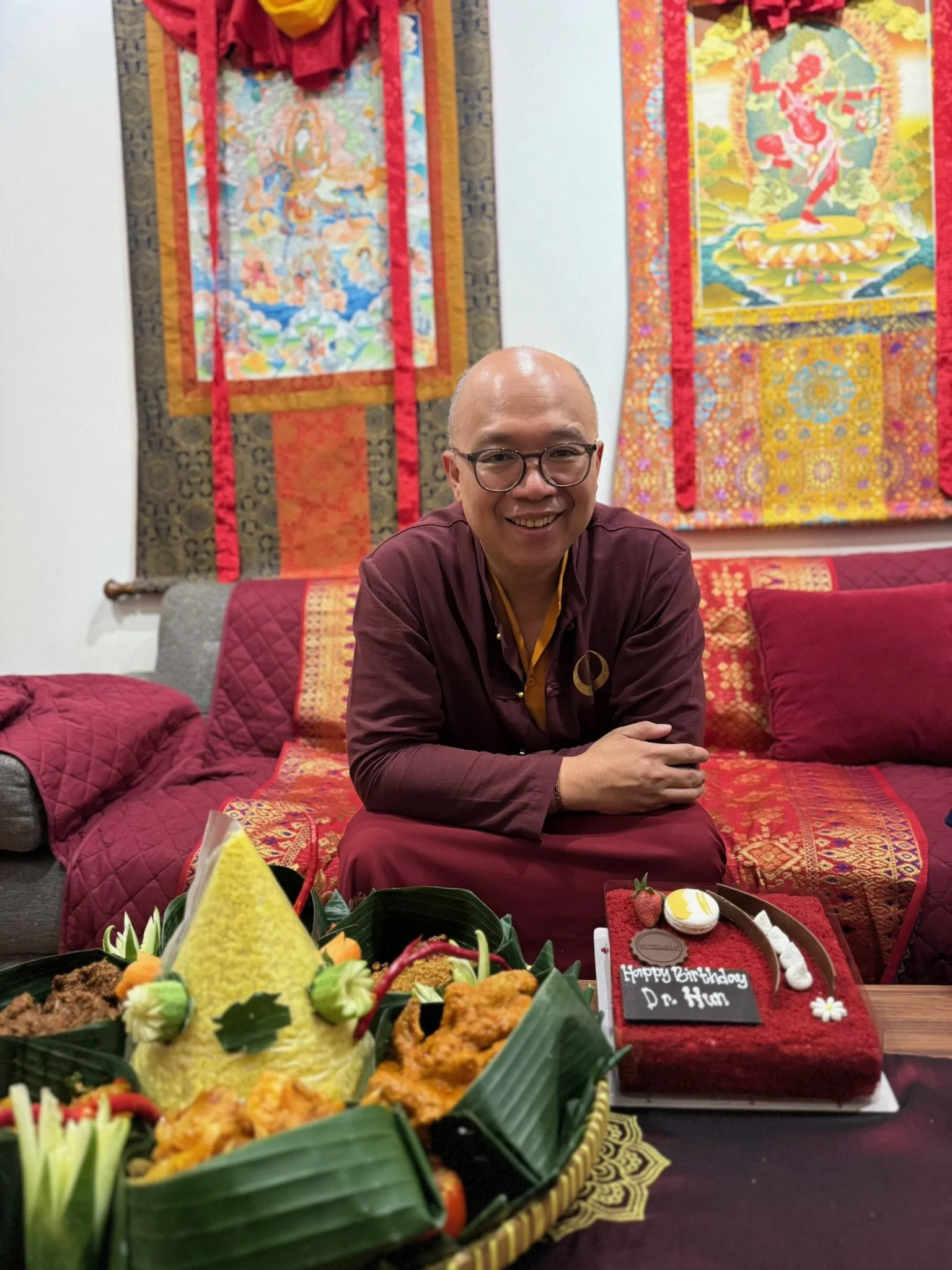 Smoke Cleansing Offering & Dr. Lye's Birthday