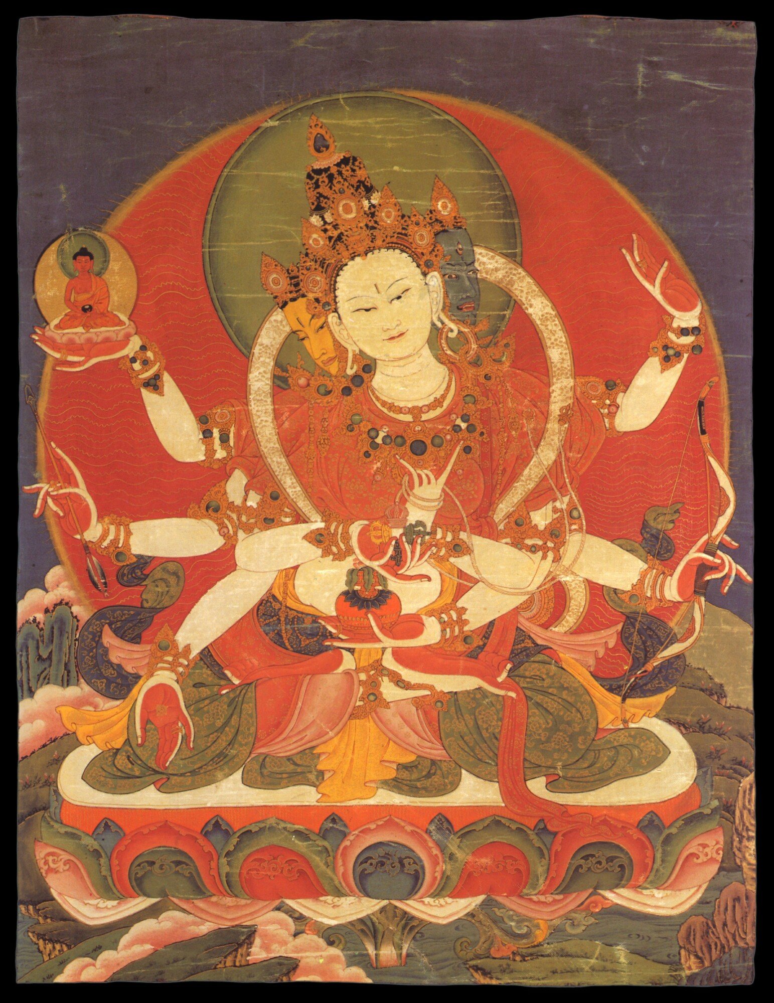 The Thousand-Offerings of Uṣṇīṣavijayā (Namgyal Tongchö)