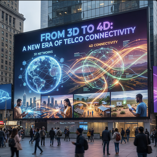 From 3D to 4D connectivity - the new dimension changing everything