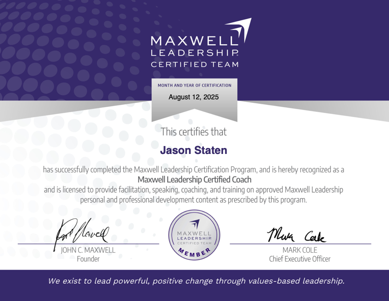 Jason-Staten-Coaching-Certification-Submission-Form-Maxwell-Coaching-Certification-MLCT-Online-Learning-Platform.png