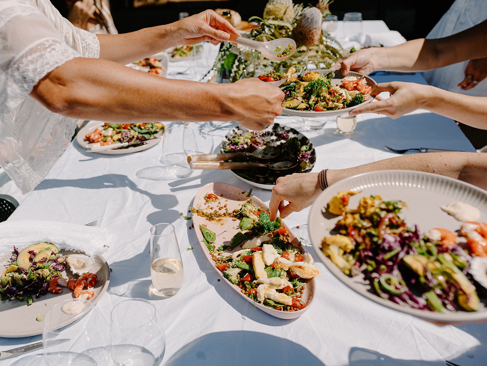 Long-table gourmet dining experience at Rea Rea Lodge, Kangaroo Valley